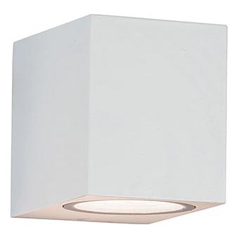 Zambelis E150 - Outdoor wall light 1xGU10/15W/230V IP54 white