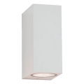 Zambelis E151 - Outdoor wall light 2xGU10/15W/230V IP54 white