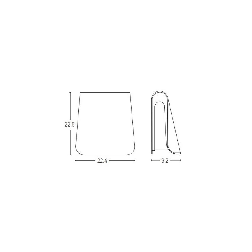 Zambelis E245 - LED Outdoor wall light LED/6W/230V IP54 anthracite