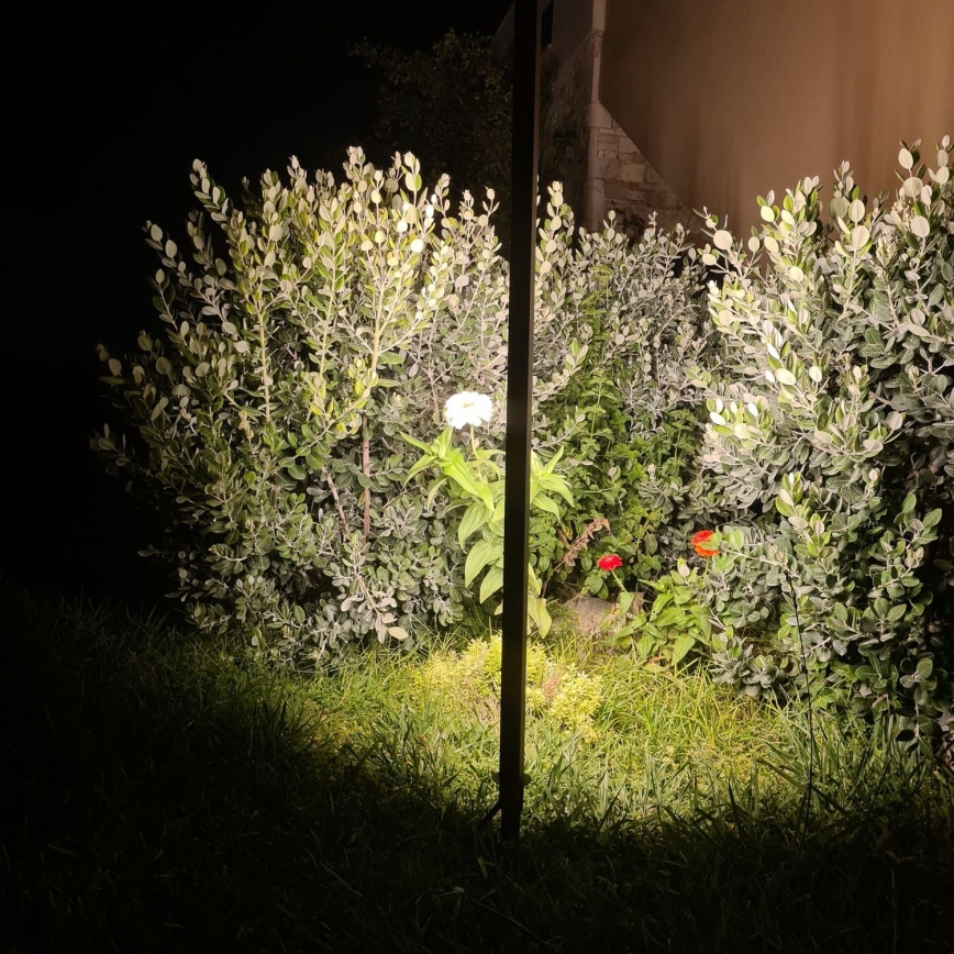 Zambelis E280 - LED Outdoor lamp LED/15W/230V IP65 brown