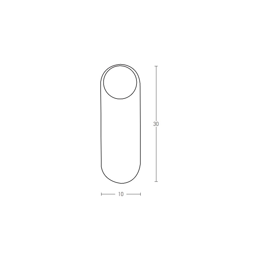 Zambelis H64-B - Wall light 1xG9/9W/230V black