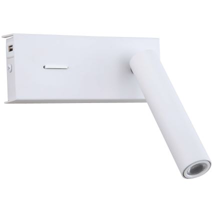 Zambelis H74 - LED Wall light LED/3W/230V USB white