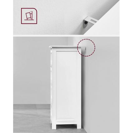 ZARA White Cabinet