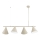 ZELTA Cable Pendant Light 4xE27/15W/230V Beige