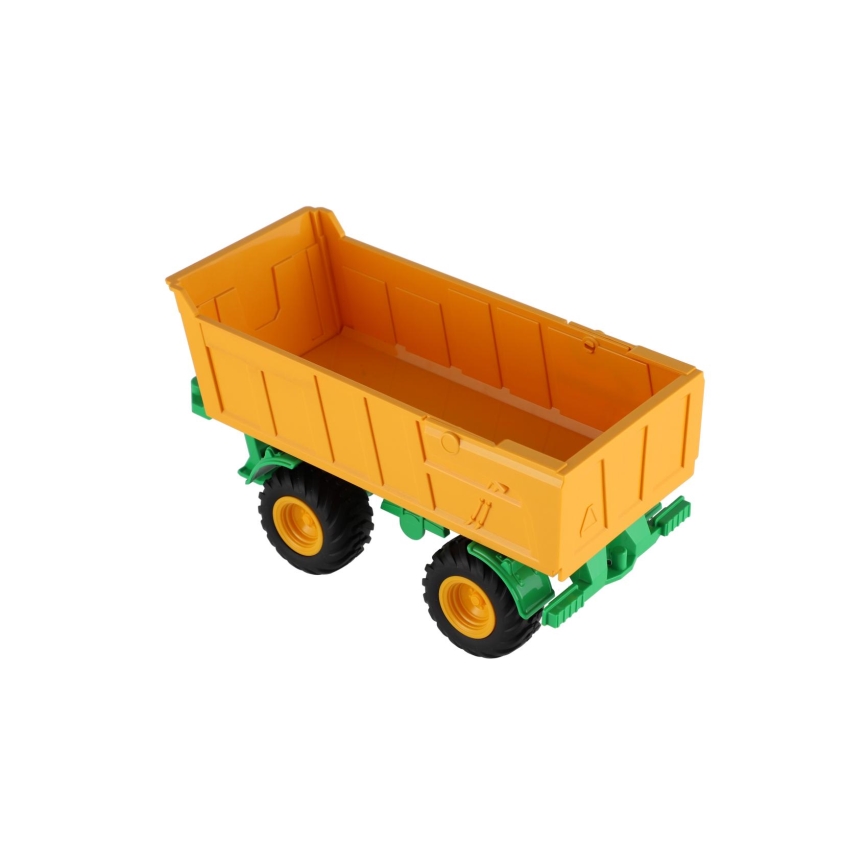 Zetor Tractor with Flatbed Trailer, 2xAA Batteries + Remote Control