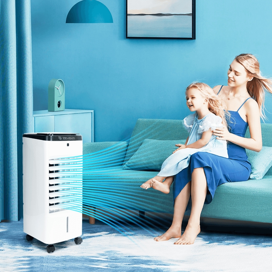 ZEVENTI - ARCTIC Air Cooler 60W/230V Black/White