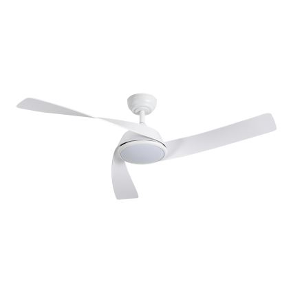 ZEVENTI - AERYS LED Dimmable Ceiling Fan LED/24W/230V 3000/4000/6000K Wi-Fi Tuya White + Remote Control