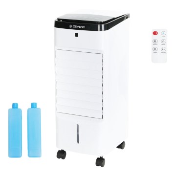 ZEVENTI - ARCTIC Air Cooler 60W/230V Black/White + Remote Control