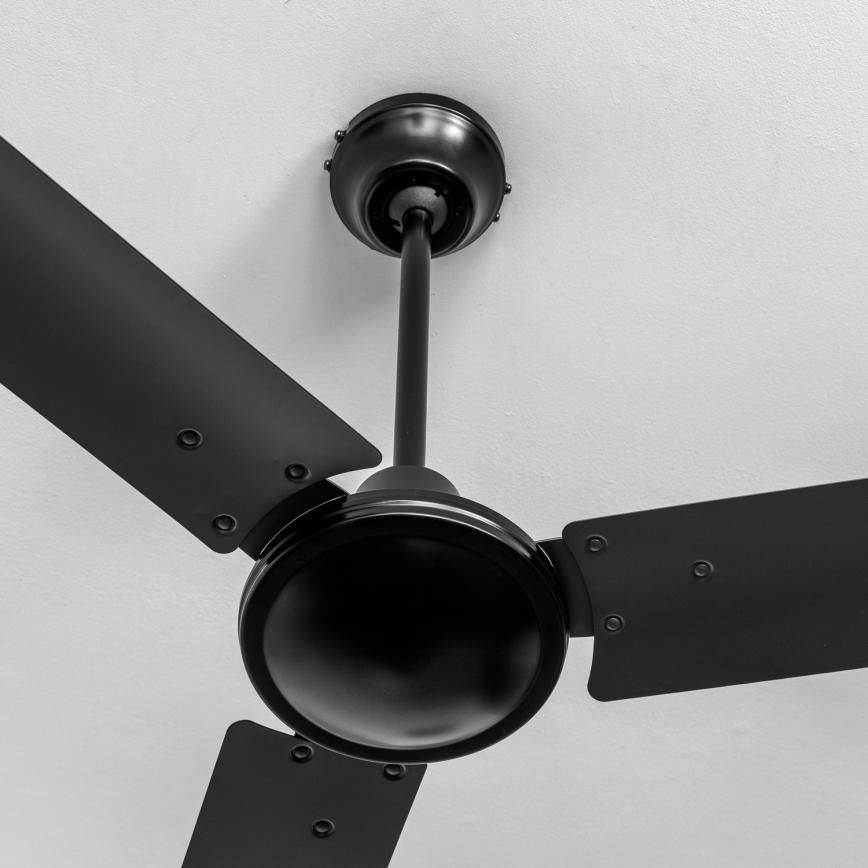 ZEVENTI - Ceiling fan TOFINO black