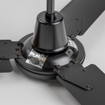 ZEVENTI - Ceiling fan TOFINO black