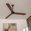 ZEVENTI - Ceiling fan TOFINO brown
