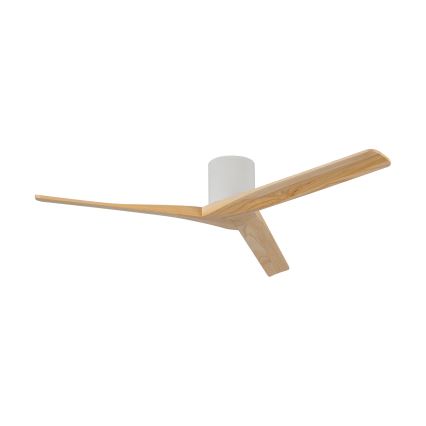ZEVENTI - VELLON Ceiling Fan Wi-Fi Tuya White/Paulownia + Remote Control