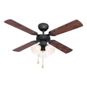 ZEVENTI - Ceiling fan ZURRIOLA 3xE27/60W/230V