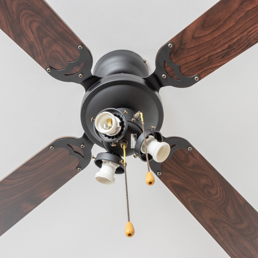 ZEVENTI - Ceiling fan ZURRIOLA 3xE27/60W/230V