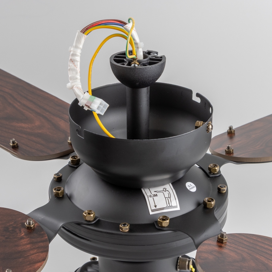 ZEVENTI - Ceiling fan ZURRIOLA 3xE27/60W/230V