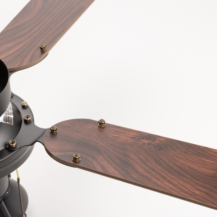 ZEVENTI - Ceiling fan ZURRIOLA 3xGU10/50W/230V