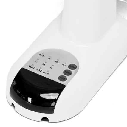 ZEVENTI - FANNY Wall-Mounted Fan 45W/230V Ø 41 cm White + Remote Control