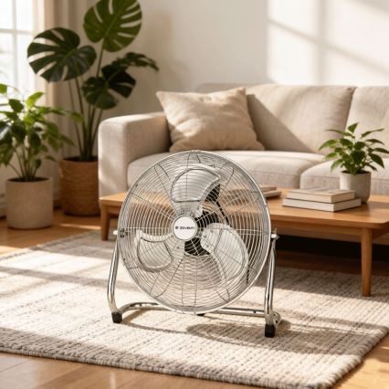 ZEVENTI - Floor Fan FLOW 100W/230V