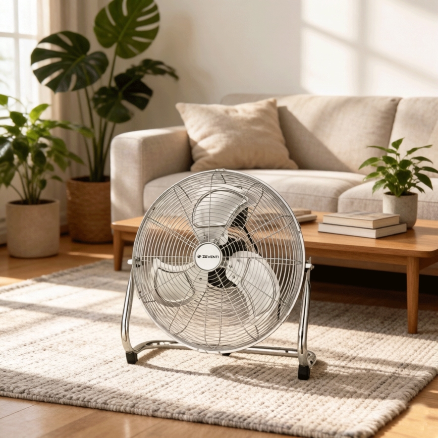 ZEVENTI - Floor Fan FLOW 100W/230V