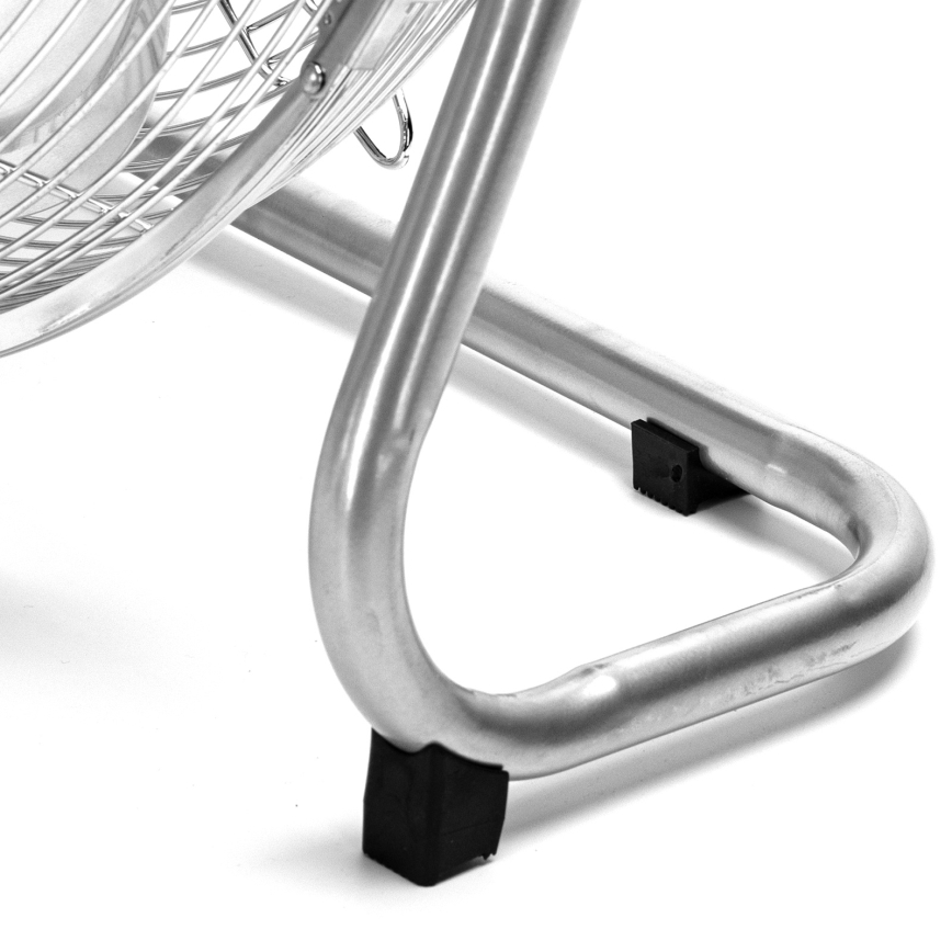 ZEVENTI - FLOW Pedestal Fan 60W/230V 44.5 cm Polished Chrome