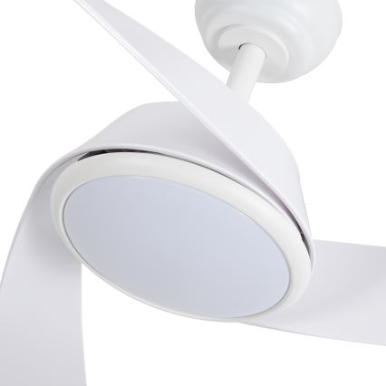 ZEVENTI - AERYS Dimmable LED Ceiling Fan 24W/230V 3000/4000/6000K Wi-Fi Tuya White + Remote Control