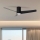 ZEVENTI - LED Ceiling fan BARROSA LED/18W/230V 3000/4000/6000K Wi-Fi Tuya black + remote control