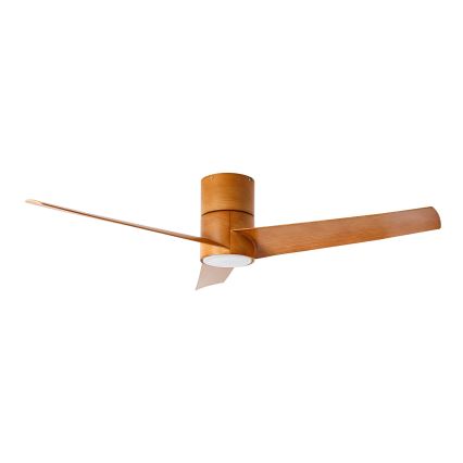 ZEVENTI - LED Ceiling fan BARROSA LED/18W/230V 3000/4000/6000K Wi-Fi Tuya brown + remote control