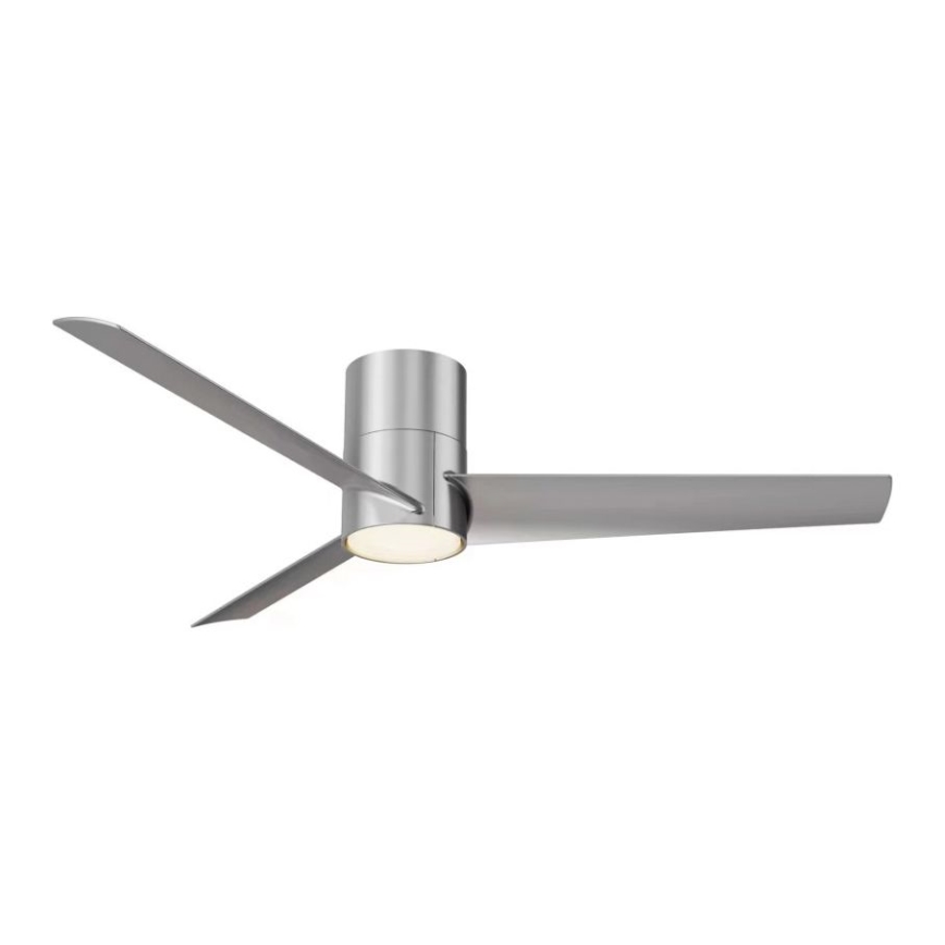 ZEVENTI - LED Ceiling fan BARROSA LED/18W/230V 3000/4000/6000K Wi-Fi Tuya matte chrome + remote control