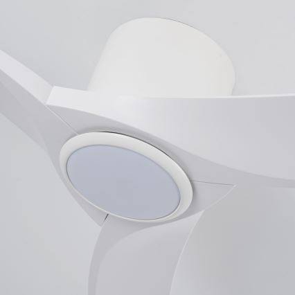 ZEVENTI - ORBITO Dimmable LED Ceiling Fan LED/24W/230V 3000/4000/6000K Tuya Wi-Fi White + Remote Control