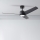 ZEVENTI - LED Ceiling fan ORVIETO LED/18W/230V 3000-6000K Wi-Fi Tuya black + remote control