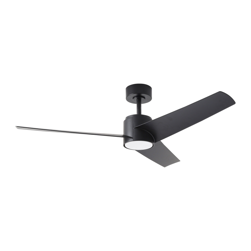 ZEVENTI - LED Dimmable ceiling fan ORVIETO LED/18W/230V 3000-6000K Wi-Fi Tuya black + remote control