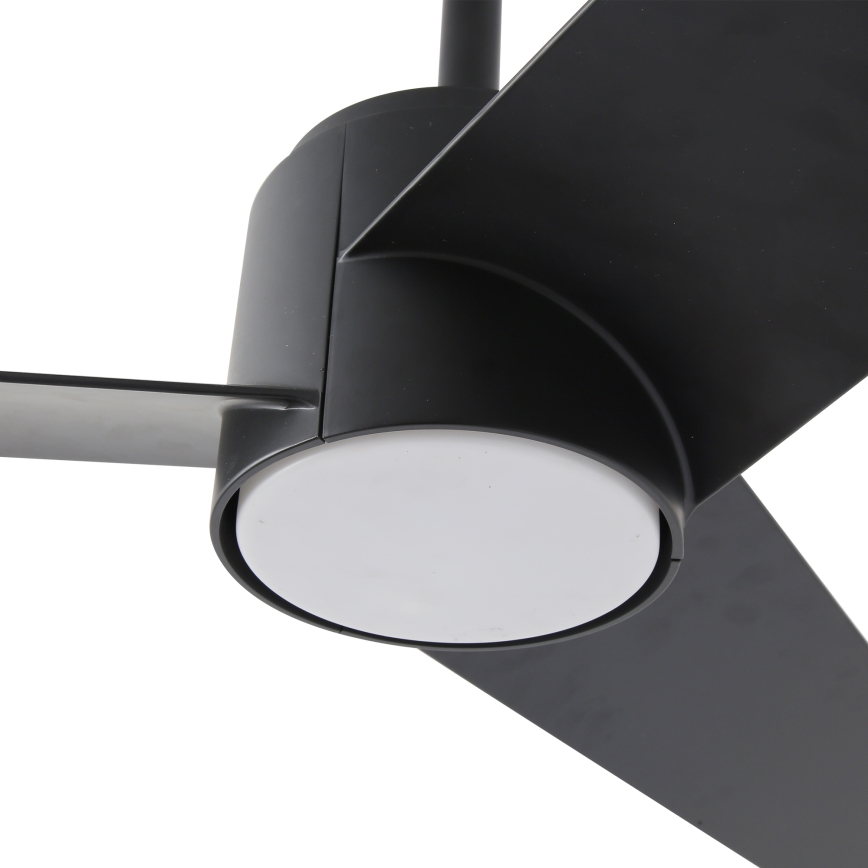 ZEVENTI - LED Dimmable ceiling fan ORVIETO LED/18W/230V 3000-6000K Wi-Fi Tuya black + remote control