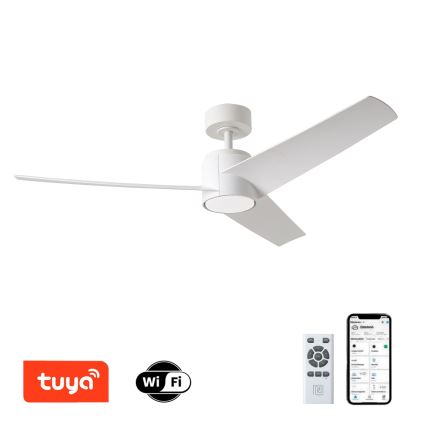 ZEVENTI - LED Dimmable ceiling fan ORVIETO LED/18W/230V 3000-6000K Wi-Fi Tuya white + remote control
