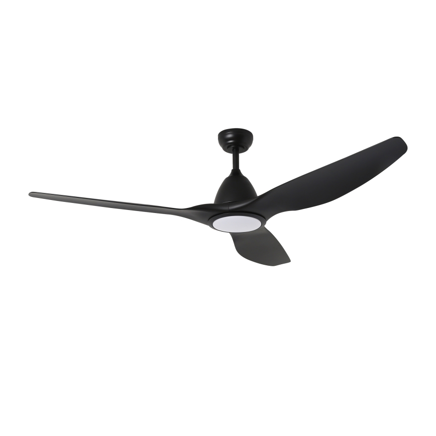 ZEVENTI - LED Dimmable ceiling fan URBINO LED/20W/230V 3000-6000K Wi-Fi Tuya black + remote control