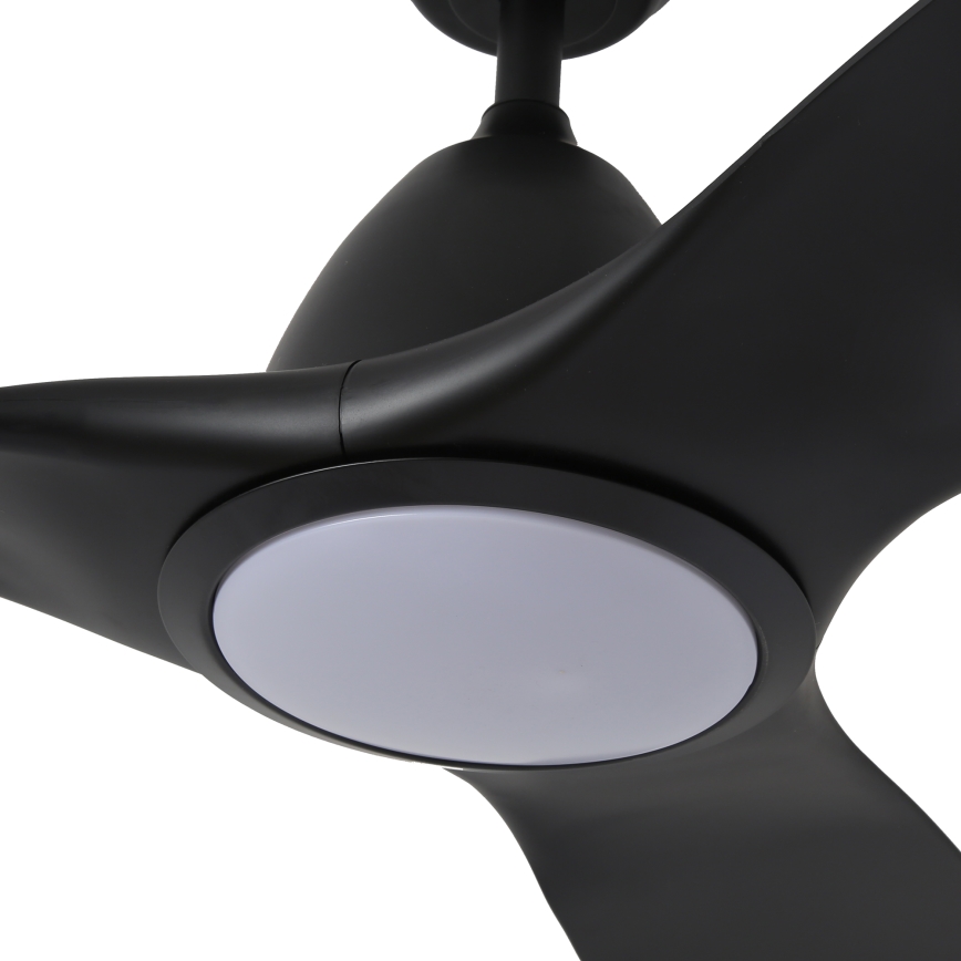 ZEVENTI - LED Dimmable ceiling fan URBINO LED/20W/230V 3000-6000K Wi-Fi Tuya black + remote control
