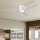 ZEVENTI - LED Dimmable Ceiling Fan VENTORA LED/24W/230V 3000/4000/6000K Wi-Fi Tuya White + Remote Control