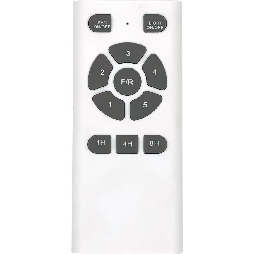 ZEVENTI - PADUA LED Ceiling Fan LED/18W/230V 3000/4000/6000K Tuya Wi-Fi White/Brown + Remote Control