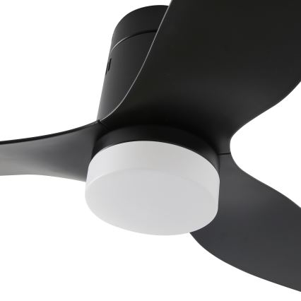 ZEVENTI - LED Ceiling Fan PADUA LED/18W/230V 3000/4000/6000K Tuya Wi-Fi black + remote control