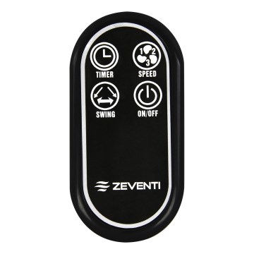 ZEVENTI - Remote control for fans FREEZE black