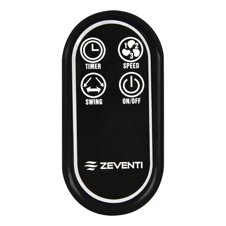 ZEVENTI - Remote control for fans FREEZE black