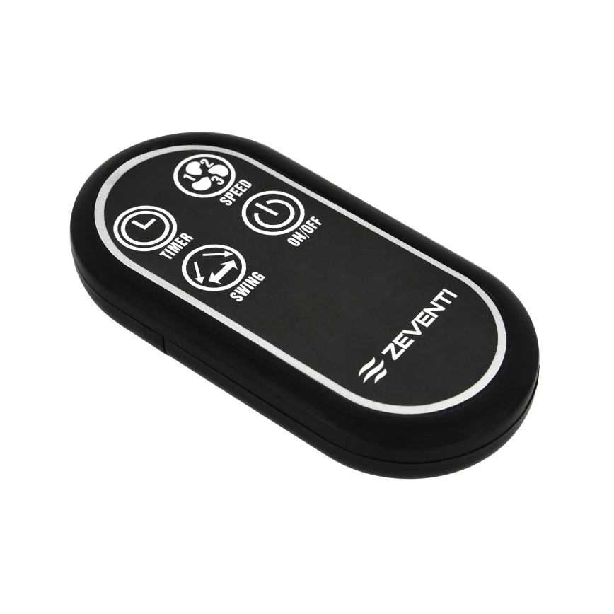 ZEVENTI - Remote control for fans FREEZE black
