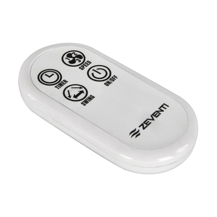 ZEVENTI - Remote control for fans FREEZE white