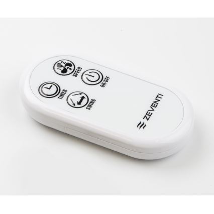 ZEVENTI - Remote control for fans FREEZE white