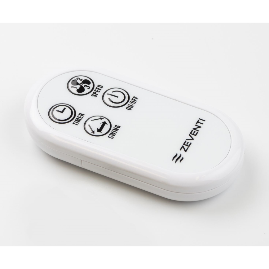 ZEVENTI - Remote control for fans FREEZE white
