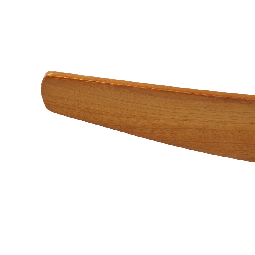 ZEVENTI - SPELLO Tuya Wi-Fi Ceiling Fan Black/Oak + Remote Control