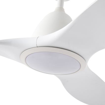 ZEVENTI - URBINO LED Ceiling Fan, 20W, 230V, 3000/4000/6000K, Wi-Fi Tuya, White + Remote Control