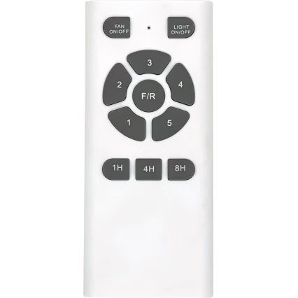 ZEVENTI - URBINO LED Ceiling Fan, 20W, 230V, 3000/4000/6000K, Wi-Fi Tuya, White + Remote Control