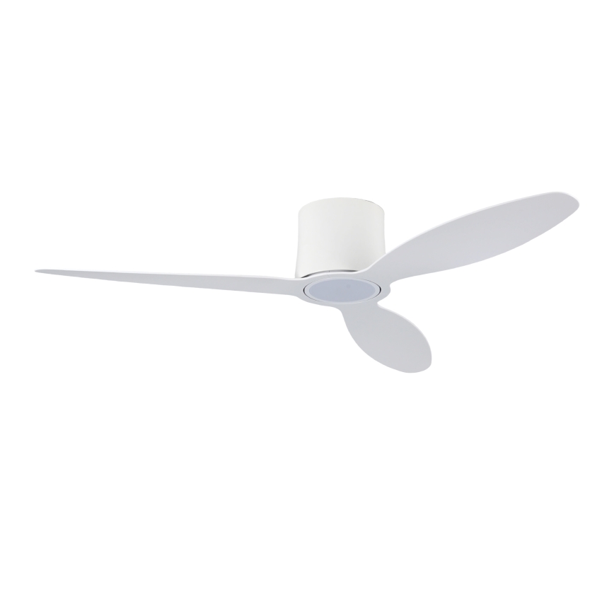 ZEVENTI - VENTORA LED Dimmable Ceiling Fan LED/24W/230V 3000/4000/6000K Wi‑Fi Tuya White + Remote Control