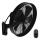 ZEVENTI - Wall fan FREEZE 50W/230V d. 40 cm black + remote control