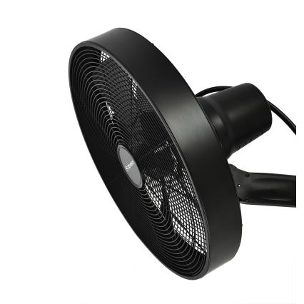 ZEVENTI - Wall fan FREEZE 50W/230V d. 40 cm black + remote control